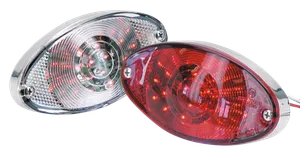 Zodiac (Genuine Zodiac Products) SUPER SLIM CAT-EYE LED TAILLIGHT