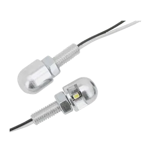 Zodiac (Genuine Zodiac Products) DOMED AND POINTED MINI LED LICENSE PLATE LIGHTS