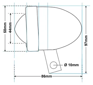 Zodiac (Genuine Zodiac Products) BULLET LIGHTS WITH MOUNTING BRACKET
