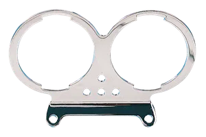 Zodiac (Genuine Zodiac Products) 4-LIGHT SPEEDO AND TACHO MOUNTING BRACKET