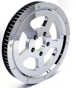 Zodiac (Genuine Zodiac Products) NARROW 1 1/8" ALUMINUM REAR BELT PULLEYS FOR BIG TWIN