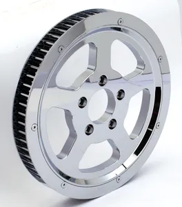 Zodiac (Genuine Zodiac Products) NARROW 1 1/8" ALUMINUM REAR BELT PULLEYS FOR BIG TWIN