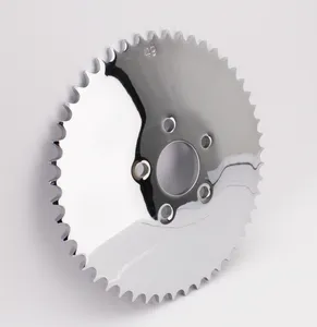 Zodiac (Genuine Zodiac Products) CHROME PLATED SOLID REAR SPROCKETS