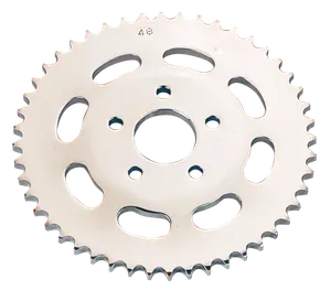 Zodiac (Genuine Zodiac Products) CHROME PLATED REAR SPROCKET WITH OVAL CUTOUTS