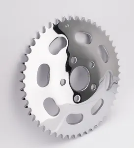 Zodiac (Genuine Zodiac Products) CHROME PLATED REAR SPROCKET WITH OVAL CUTOUTS