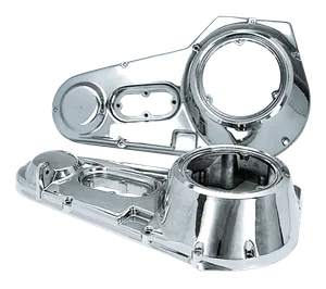 Zodiac (Genuine Zodiac Products) CHROME OUTER PRIMARY COVERS