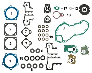 James Gaskets GASKETS AND GASKET SETS FOR KNUCKLEHEAD