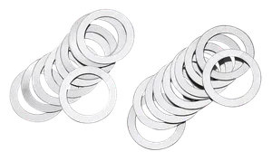 Zodiac (Genuine Zodiac Products) ROCKER ARM SHIMS FOR EVOLUTION & TWIN CAM