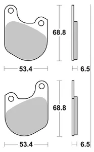 SBS SBS FRONT DISC BRAKE PADS