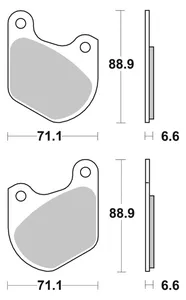 SBS SBS FRONT DISC BRAKE PADS