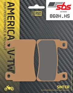 SBS SBS FRONT DISC BRAKE PADS