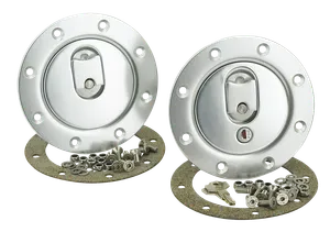 Zodiac (Genuine Zodiac Products) "QUICK ACTION" ALUMINUM RACING GAS CAPS