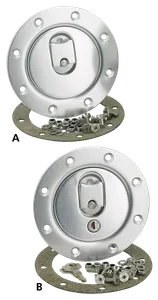 Zodiac (Genuine Zodiac Products) "QUICK ACTION" ALUMINUM RACING GAS CAPS