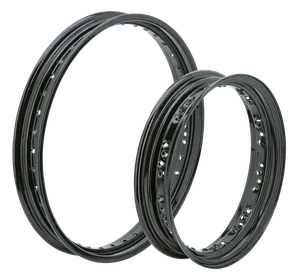 Zodiac (Genuine Zodiac Products) BLACK POWDER COATED RIMS