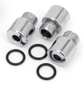 Midwest Acorn Nut Company CHROME ALLEN HEAD OIL PUMP AND TAPPET SCREEN PLUG SET