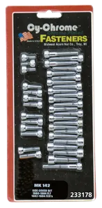 Midwest Acorn Nut Company CHROME DRIVETRAIN SIDE COVER KITS