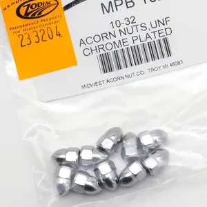 Midwest Acorn Nut Company CHROME ACORN STYLE NUT ASSORTMENT