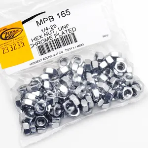 Midwest Acorn Nut Company CHROME PLATED NUTS AND WASHERS ASSORTMENT