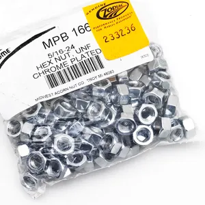 Midwest Acorn Nut Company CHROME PLATED NUTS AND WASHERS ASSORTMENT