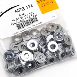 Midwest Acorn Nut Company CHROME PLATED NUTS AND WASHERS ASSORTMENT