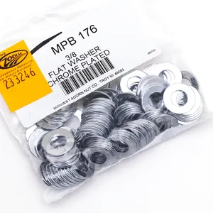 Midwest Acorn Nut Company CHROME PLATED NUTS AND WASHERS ASSORTMENT