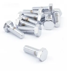 Midwest Acorn Nut Company CHROME PLATED HEX HEAD CAP SCREWS ASSORTMENT