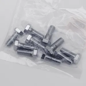 Midwest Acorn Nut Company CHROME PLATED HEX HEAD CAP SCREWS ASSORTMENT