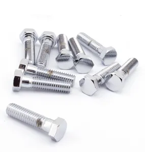 Midwest Acorn Nut Company CHROME PLATED HEX HEAD CAP SCREWS ASSORTMENT