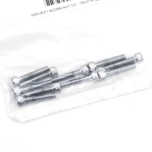 Midwest Acorn Nut Company CHROME PLATED ALLEN HEAD SCREWS ASSORTMENT
