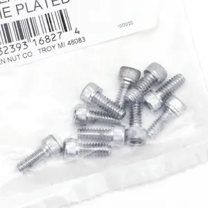 Midwest Acorn Nut Company CHROME PLATED ALLEN HEAD SCREWS ASSORTMENT