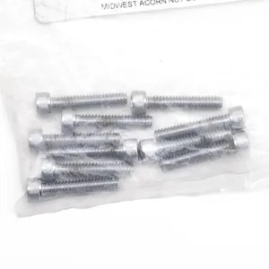 Midwest Acorn Nut Company CHROME PLATED ALLEN HEAD SCREWS ASSORTMENT