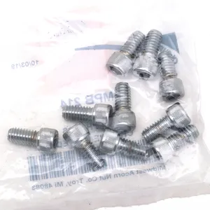 Midwest Acorn Nut Company CHROME PLATED ALLEN HEAD SCREWS ASSORTMENT KNURLED