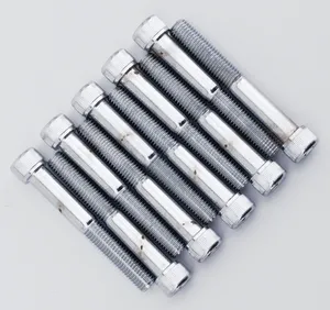 Midwest Acorn Nut Company CHROME PLATED ALLEN HEAD SCREWS ASSORTMENT KNURLED