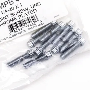 Midwest Acorn Nut Company CHROME PLATED 12 POINT BOLT ASSORTMENT TRAY