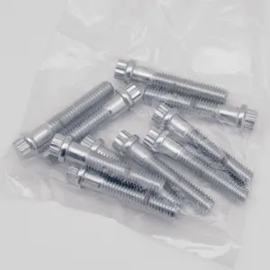 Midwest Acorn Nut Company CHROME PLATED 12 POINT BOLT ASSORTMENT TRAY