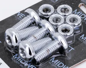 Midwest Acorn Nut Company BRAKE ROTOR SCREWS & NUTS FOR 1973-1986 FX