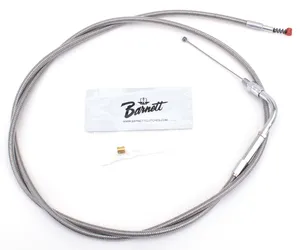 Barnett Clutches & Cables T02 - THROTTLE & IDLE CABLE 1981-1989 BIG TWIN & 1981-1985 SPORTSTER