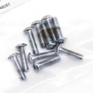 Midwest Acorn Nut Company CHROME PLATED BUTTON HEAD ALLEN SCREWS ASSORTMENT