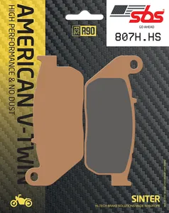 SBS SBS FRONT DISC BRAKE PADS