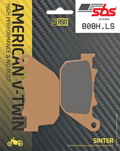 SBS SBS REAR DISC BRAKE PADS