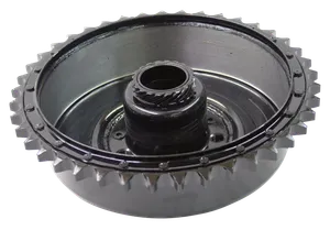 Samwel Supplies REAR BRAKE DRUM WITH SPROCKET FOR 45CI
