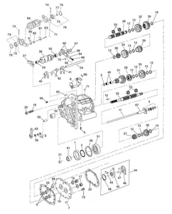 Zodiac (Genuine Zodiac Products) TRANSMISSION PARTS FOR 1994-2006 5 SPEED BIG TWIN