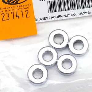 Midwest Acorn Nut Company SHOW CHROME STEEL SPACERS ASSORTMENT