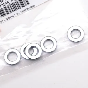 Midwest Acorn Nut Company SHOW CHROME STEEL SPACERS ASSORTMENT