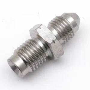 Goodridge Goodridge Brake Line Adapter, Stainless, M10x1.25 UNF