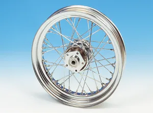Zodiac (Genuine Zodiac Products) STOCK STYLE WIRE WHEELS FOR 1982-1999 BIG TWIN