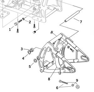 Zodiac (Made in Europe) SWINGARM PARTS FOR SOFTAIL 1984-1999