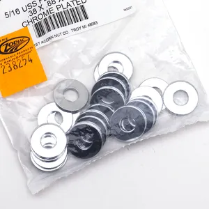 Midwest Acorn Nut Company CHROME PLATED FLAT WASHERS ASSORTMENT
