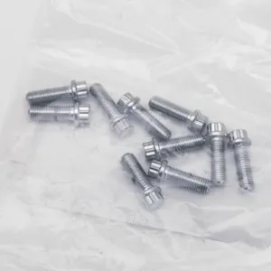 Midwest Acorn Nut Company CHROME PLATED 12 POINT BOLT ASSORTMENT TRAY
