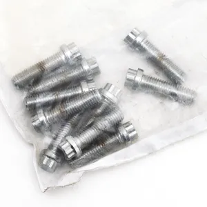 Midwest Acorn Nut Company CHROME PLATED 12 POINT BOLT ASSORTMENT TRAY